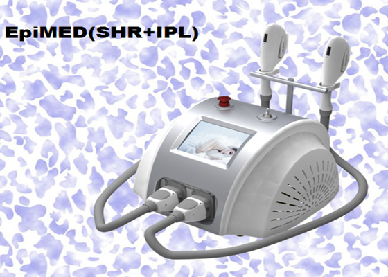 IPL-Haar-Abbau-Maschine mit Doppelt-Griffen, intensiver pulsierter heller Haar-Entferner
