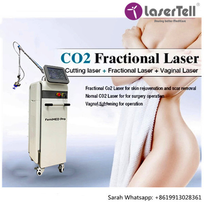 laser-Maschinen-Hautpflege-Falten-Abbau-Akne-Abbau-Verjüngung des CO2-10600nm Bruch
