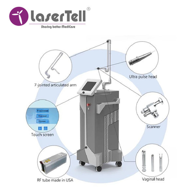 CO2-Laser-Ausrüstung Lasertell Bruch, diehautenge Ästhetik erneuert