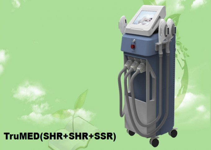 Haar-Abbau-Maschine 3 SSR IPLs 950nm SHR behandelt schmerzlose Schönheit