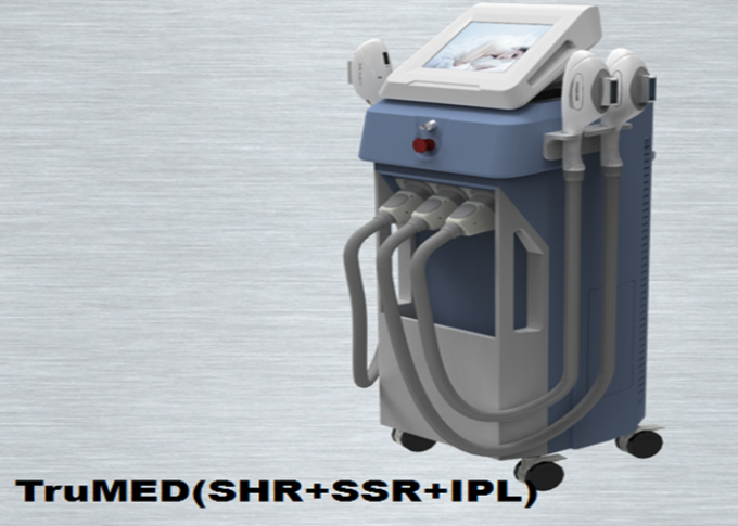 IPL-Pigmentation OPT-Haar-Abbau-Vertikale mit 3 Griffe 10,4“ LCD Touch Screen