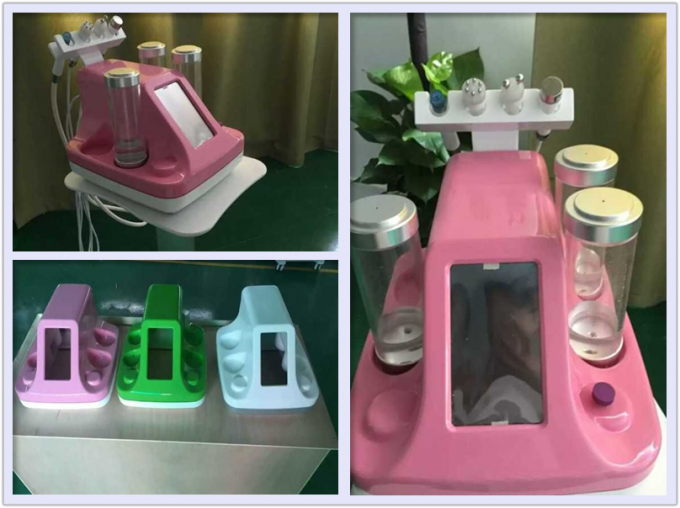 Super Saugwasser Dermabrasion Schale mit 3 Flaschen Hydro Dermabrasion (CE)