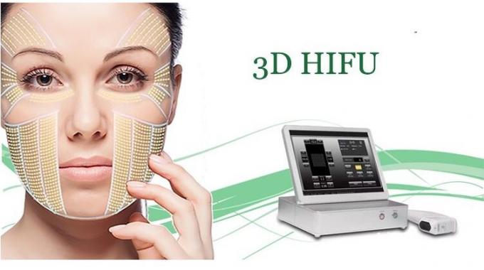 Antifalte 2D Hifu-Schönheits-Maschine 44×30×38 cm mit FDA-Zertifikat