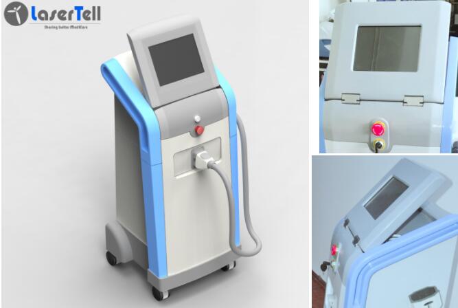 Dreifache Wellenlängen-Diode IPL Laser-Maschine 1 - genaue Behandlung der Frequenz-10Hz
